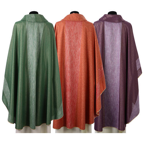 Chasuble in pure wool with fine finishes Vebi Confezioni 11