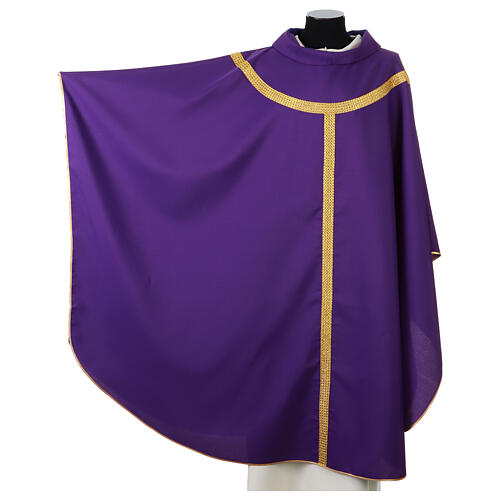 Chasuble avec pallium doré en polyester Vebi Confezioni 8