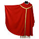 Chasuble with gold palio trim in polyester Vebi Confezioni s4