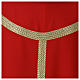 Chasuble with gold palio trim in polyester Vebi Confezioni s5