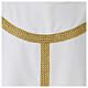 Chasuble with gold palio trim in polyester Vebi Confezioni s7