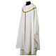 Chasuble with gold palio trim in polyester Vebi Confezioni s12