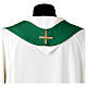 Chasuble with gold palio trim in polyester Vebi Confezioni s15