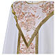 Chasuble with floral damask inserts by Vebi Confezioni s2