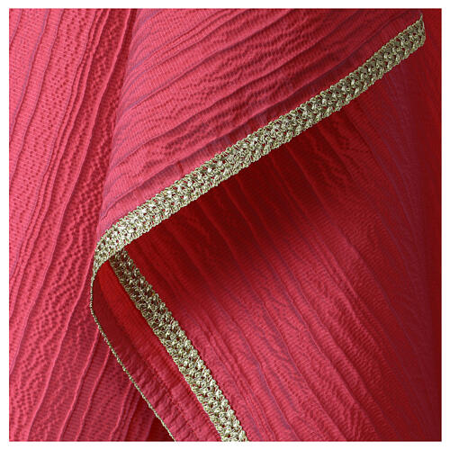 Striped Como silk chasuble by Vebi Confezioni 6