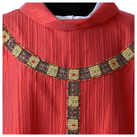 Chasuble soie de Côme à rayures Vebi Confezioni