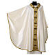 Silk satin chasuble with gold and black trimmings Vebi Confezioni s3