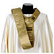 Silk satin chasuble with gold and black trimmings Vebi Confezioni s8