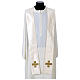 Silk satin chasuble with gold and black trimmings Vebi Confezioni s10
