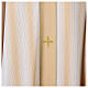 Casula righe oro ricamo croce Gamma lurex s8