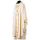 Casula stolone ricami floreali 100% lana Gamma s3