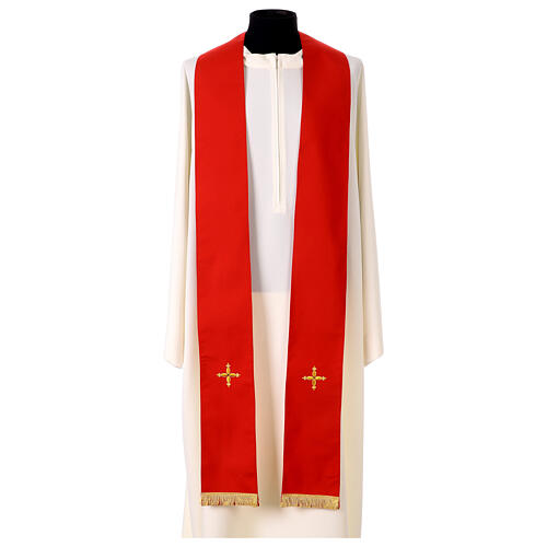 Chasuble with floral embroideries by Gamma 12