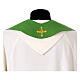 Chasuble cross with floral embroidery, Gamma s15