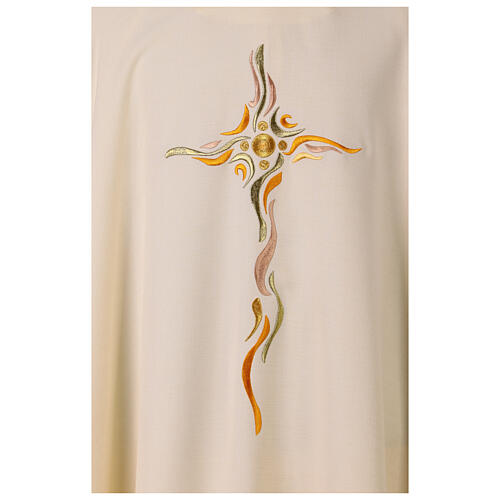 Chasuble décorations ondulées 100% polyester 2