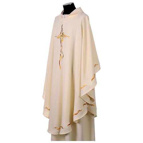 Chasuble décorations ondulées 100% polyester 3