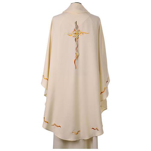 Chasuble décorations ondulées 100% polyester 4