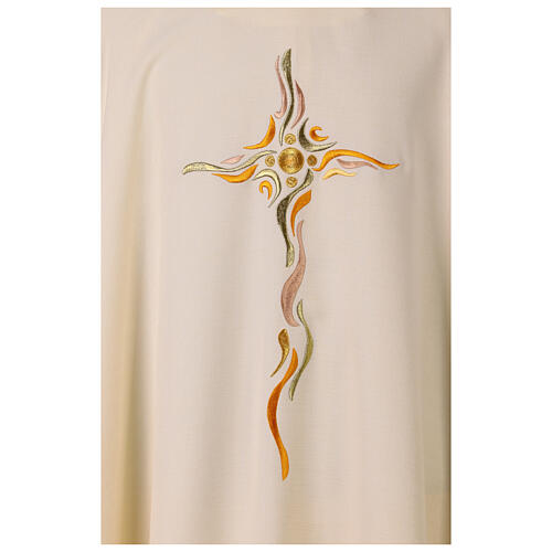 Chasuble décorations ondulées 100% polyester 13