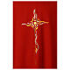 Chasuble décorations ondulées 100% polyester s11
