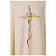 Chasuble décorations ondulées 100% polyester s13
