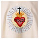 Casula ricamo Sacro Cuore filo oro s2