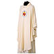 Chasuble Sacred Heart gold thread embroidery s3