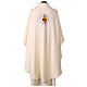 Chasuble Sacred Heart gold thread embroidery s4