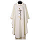 Chasuble with embroidery of stylised crucified Christ s1