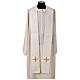 Chasuble broderie Christ crucifix stylisé s5