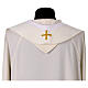 Chasuble broderie Christ crucifix stylisé s6