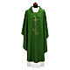 Chasuble broderie Christ crucifix stylisé s8