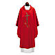 Chasuble broderie Christ crucifix stylisé s9