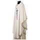 Chasuble with stylized crucified Christ embroidery s3