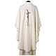 Chasuble with stylized crucified Christ embroidery s4
