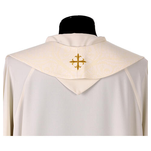 Chasuble IHS blé raisin croix 14