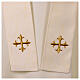 Chasuble IHS wheat grape cross s12