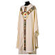 Chasuble with golden floral galloon and paschal lamb s4
