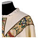 Chasuble with golden floral galloon and paschal lamb s5