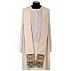 Chasuble with golden floral galloon and paschal lamb s9
