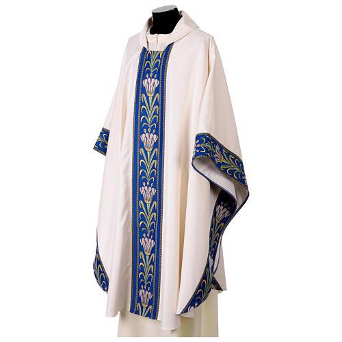 Chasuble Mariale galons lys 5