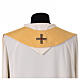 Chasuble with gold velvet and crystal appliqués s8