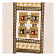 White chasuble with gold appliqués and crystals s5