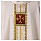 Chasuble with gold thread details, golden galloon, pearls, gemstones s2