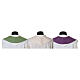 Chasuble détails fil or galon passementerie dorée perles gemmes s22