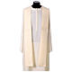 Casula righe filo oro croce passamaneria s15