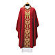 Chasuble with embroidered orphrey and golden cross s2