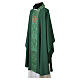 Chasuble with embroidered orphrey and golden cross s8