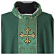 Chasuble with Embroidered Galloon Gold Cross s3