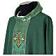 Chasuble with Embroidered Galloon Gold Cross s7
