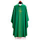 Chasuble croix stylisée détails rayures gouttes verticales s4