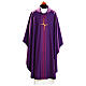 Chasuble croix stylisée détails rayures gouttes verticales s6